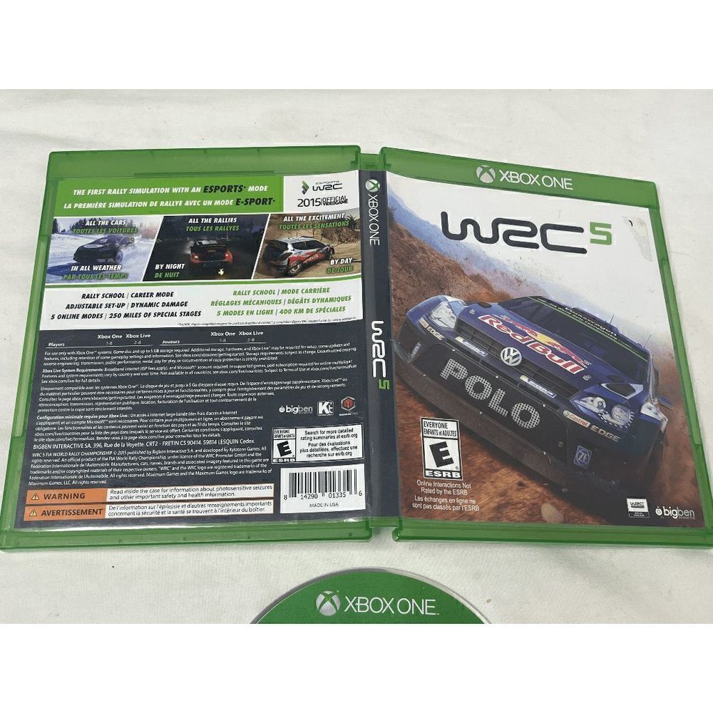 Xbox One XB1 W2C 5 Game Racing Tested‎ & Working Game - Picture 2 of 5